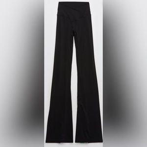 Aerie Real Me High Waisted Crossover Flare Leggings